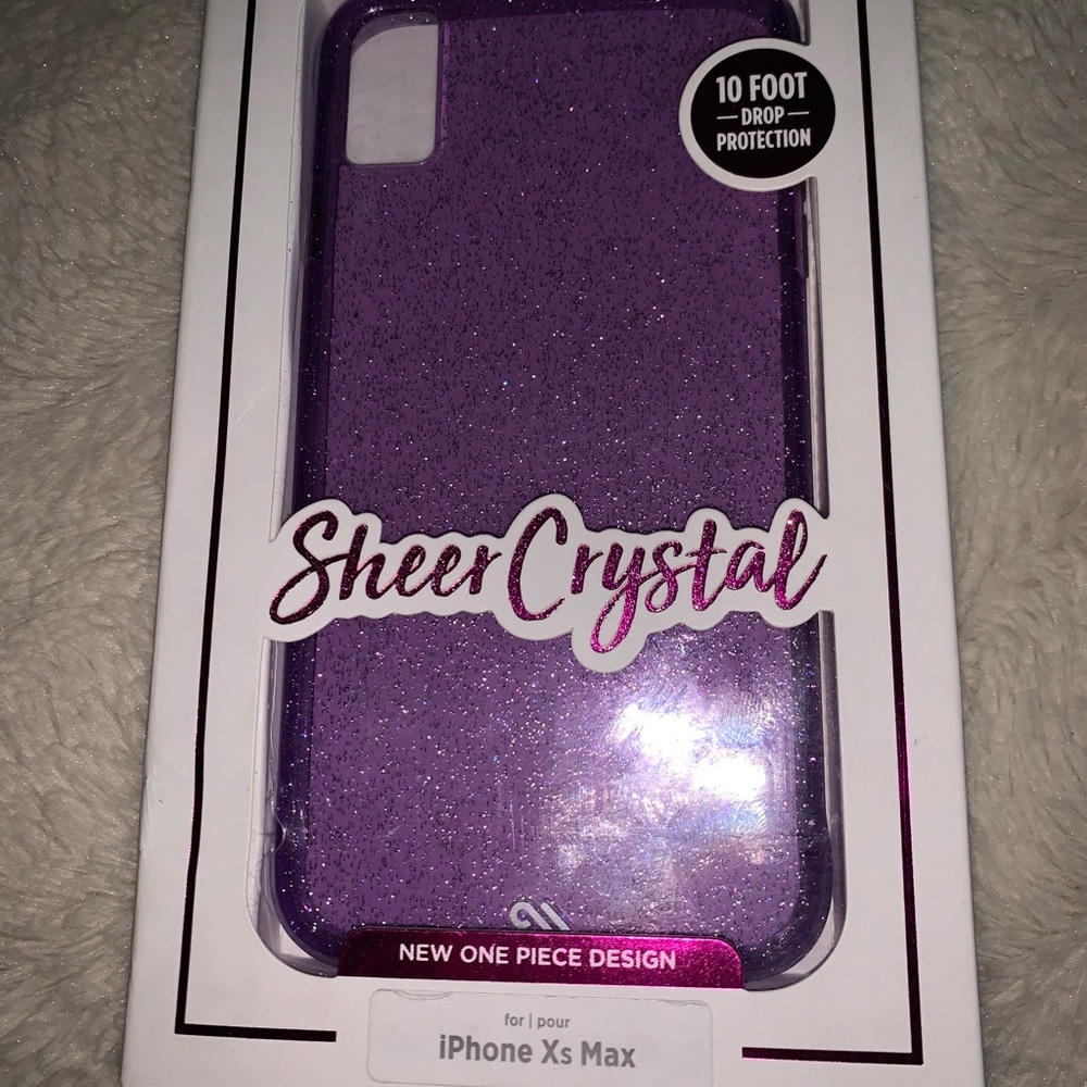 Case Mate iPhone XS Max Sheer Crystal Case